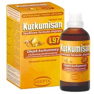 Kurkumisan L97 olejek kurkumowy z piperyną i kwercetyną Asepta 30 ml