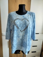 Efektowna turecka bluzka damska 44 bawełna pastele bluzki