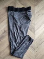Spodnie damskie S getry legginsy 36 fitness kieszeń regulowany-pas74