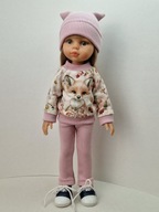 Ubranko komplet zestaw dla lalki Paola Reina 32cm dres lisek 3w1