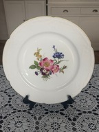 Piękna stara patera Kaiser reliefy biała porcelana