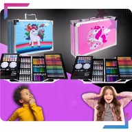 Zestaw do Malowania dla Dzieci – Artystyczna Walizka Plastyczna Duża