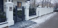 OGRODZENIA DWORKOWE ,BETONOWE,BONIOWANE,SŁUPY