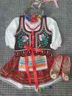 Strój krakowski MAJA 3,rozm 116-122 ,6-7 lat