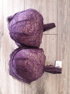 Biustonosz FORTITUBE 38F push-up piękny koronka