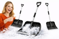 ŁOPATA DO ŚNIEGU PŁUG SZEROKA SZUFLA ALUMINIUM OCYNK POLSKA MOCNA 45x140CM