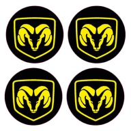 DODGE _ NAKLEJKI _ 6cm _ 4szt