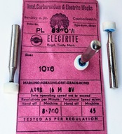 ŚCIERNICA TRZPIENIOWA WALCOWA CERAMICZNA 10x6x6/50 Jeden Komplet 4 Sztuki