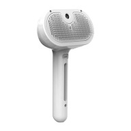 Szczotka do pielęgnacji sierści Rojeco z funkcją pary biały