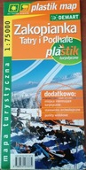 Zakopianka Tatry i Podhale mapa turystyczna