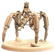 Steam Punk Mechanical Valkyrie of Crucible Mechaniczny Pająk Pinup F NSFW