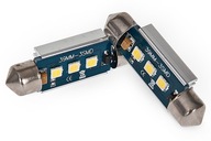 ŻARÓWKA RURKOWA C5W CANBUS 3 SMD 3030 BIAŁA 39MM