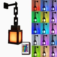 Lampka Nocna LED Piksel Styl RGB 16 Kolorów Dekoracja USB 5V Minecraft