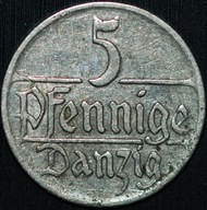 5 Fenigów 1923 WMG - ładny egzemplarz - ORYGINAŁ