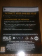 Kod DLC do gry MEDAL OF HONOR WARFIGHTE NA PS3