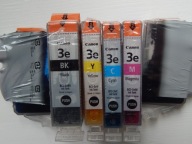 4 X Tusz Canon BCI-3eBK/3eC/3eM/3eY KOMPLET