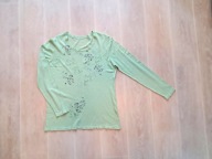 Adler sweter damski kol. miętowy , BDB r. XL/42