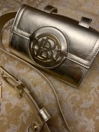 Babylon torebka nerka złota M, skóra,