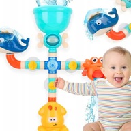 ZABAWKA KRANIK DO KĄPIELI WANNY WODOSPAD DLA DZIECI PRZELEWOWA FONTANNA