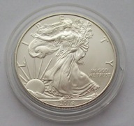 AMERYKAŃSKI ORZEŁ 2014 r. 1 uncja srebra Ag 999,
