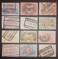 Belgia -B53 kasowane 1902r.