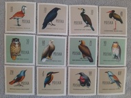 Fi 1062 - 1073 ** - Ptaki Chronione w Polsce - 1960r