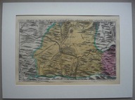 KŁODZKO, KSIĘSTWO KŁODZKIE; DOLNY ŚLĄSK; MAPA 1750, KILIAN