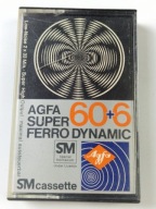 AGFA SUPER FERRO DYNAMIC 60+6 Kaseta magnetofonowa