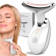Masażer soniczny do twarzy i szyi liftingujący 3 tryby EMS ciepło