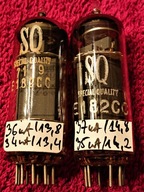 2 x e182cc 7119 Philips Heerlen GAIN 124/131% NOS