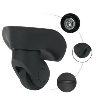 JA43 Uniwersalne Kółka do Walizki 360° - 4 Szt., Ciche, Wytrzymałe