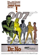 Plakat A3 - James Bond 007 Doctor Dr. No 1962 Wallpaper