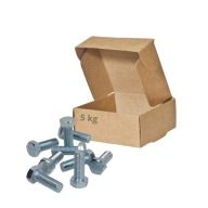 Śruba M 5X30 DIN 933 lewy gwint