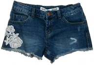 DENIM SZORTY SPODENKI JEANS KORONKA J NOWE