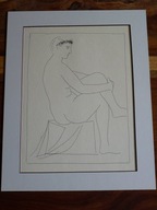 PABLO PICASSO - VOLLARD SUITE #134 - 1956 r.!