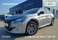 Peugeot 208 45 e-208 ALLURE PACK 136 KM Serwis w ASO Gwarancja FV23