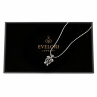 Srebrny Naszyjnik Muszla Oceaniczna Unisex 45cm Stal