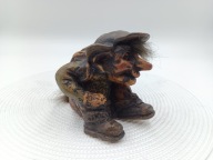 Troll Nyform - turysta - oryginalna - Norwegia - ręcznie wykonana - vintage