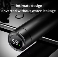 Inteligentna stalowa butelka termosowa z wyświetlaczem temperatury 500 ml