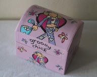 Pudełko na biżuterię dla MAŁEJ DAMY