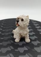 Pies piesek rasowy West highland white terrier kolekcjonerska figurka 10cm