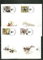 A51393)WWF-FDC Ssaki: Madagaskar 1110 - 1113 A