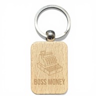Brelok BOSS MONEY grawer prezent dla biznesmena motywacyjny