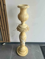 Monumentalna lampa alabastrowa 100 cm, styl klasyczny