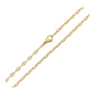 83624 ŁAŃCUSZEK 18K POZŁACANY 45 CM 2,8 MM splot gucci