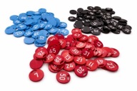 Numerki Do Kluczy 1-25 Breloki do szatni i szafek MOŻLIWOŚĆ WYBORU KOLORU