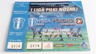 bilet WISŁA Płock - POLONIA Warszawa 15.03.2003