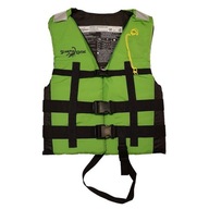 KAMIZELKA ASEKURACYJNA DLA DZIECKA ZIELONA KAPOK SUP KAJAK XS