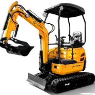 Minikoparka 1200kg GMM-EX18R+ SKRĘTNE RAMIE | ROZSUWANE GĄSIENICE Joystick