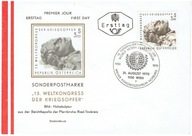Austria - Kongres Ofiar Wojny - Mi. 1337 FDC